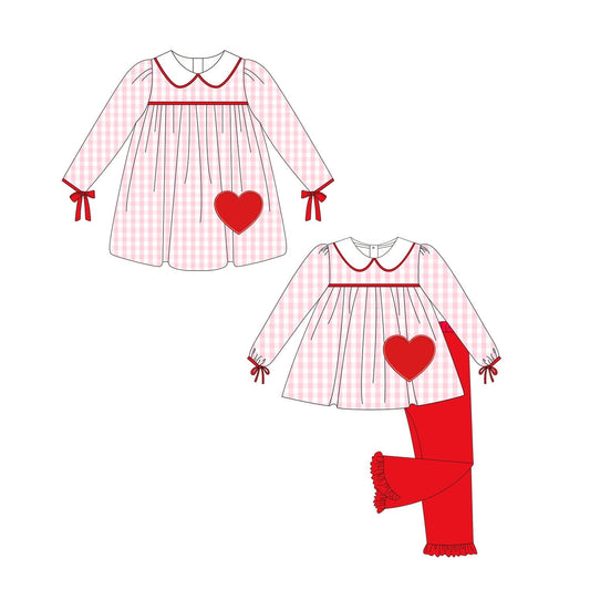 GINGHAM+HEART GIRL COLLECTION $18 SALE