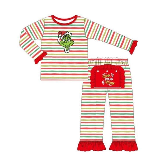 GREEN+RED CHRISTMAS PJ COLLECTION $18 SALE