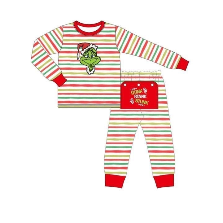 GREEN+RED CHRISTMAS PJ COLLECTION $18 SALE