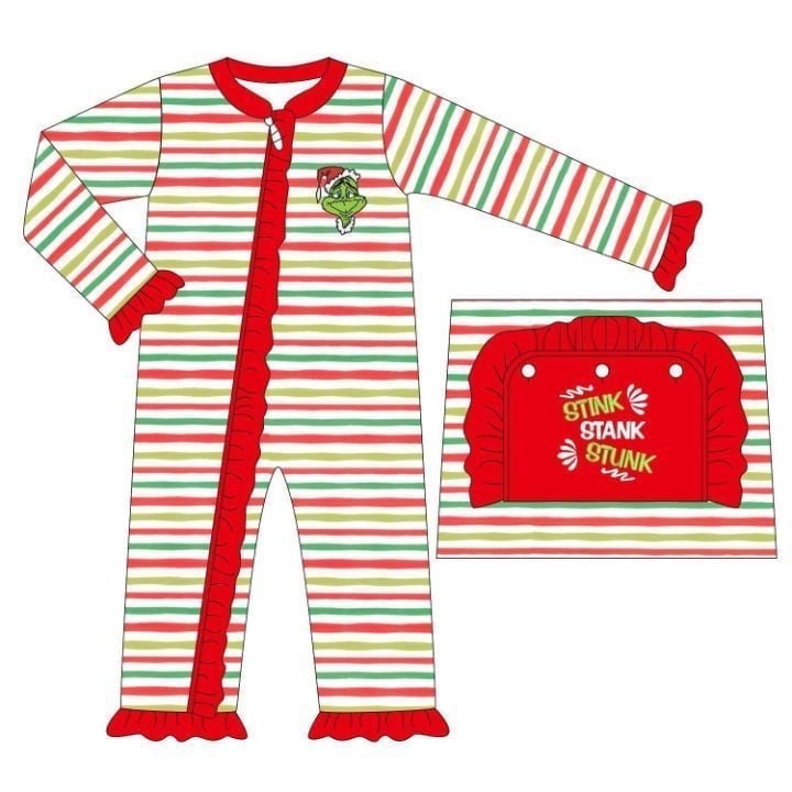 GREEN+RED CHRISTMAS PJ COLLECTION $18 SALE