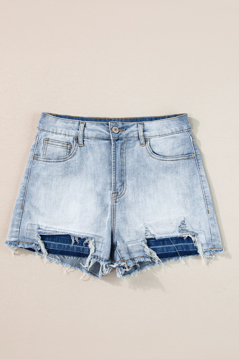Distressed Patchwork Bottoms LT